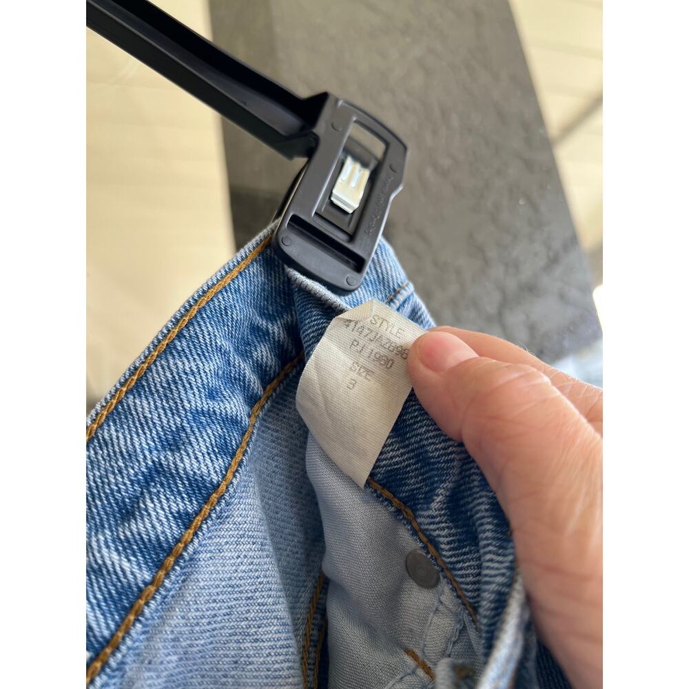 Reworked Graphite patchwork jeans size 3 - Picture 4 of 6
